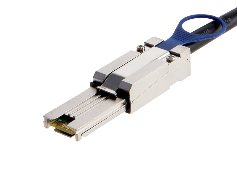 QSFP+SFF8088 MINI SAS HD CABLE