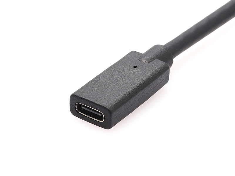 USB4.0 SOCKET TYPE-C PRE-MOLDED CABLE