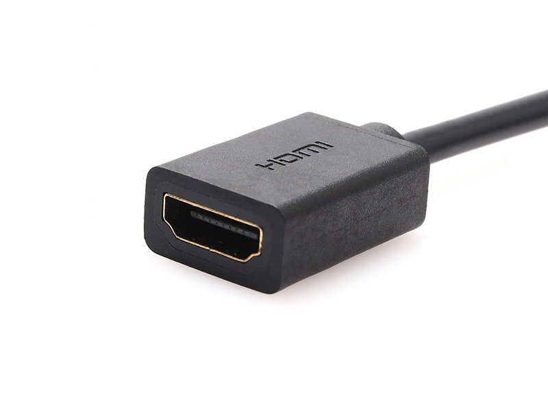 HDMI SOCKET PRE-MOLDED CABLE