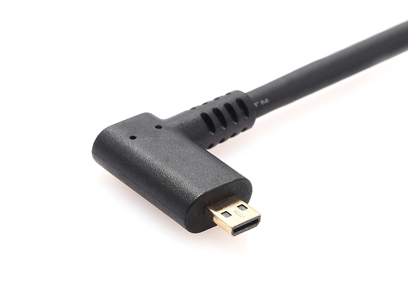 MICRO HDMI PRE-MOLDED RIGHT ANGLE