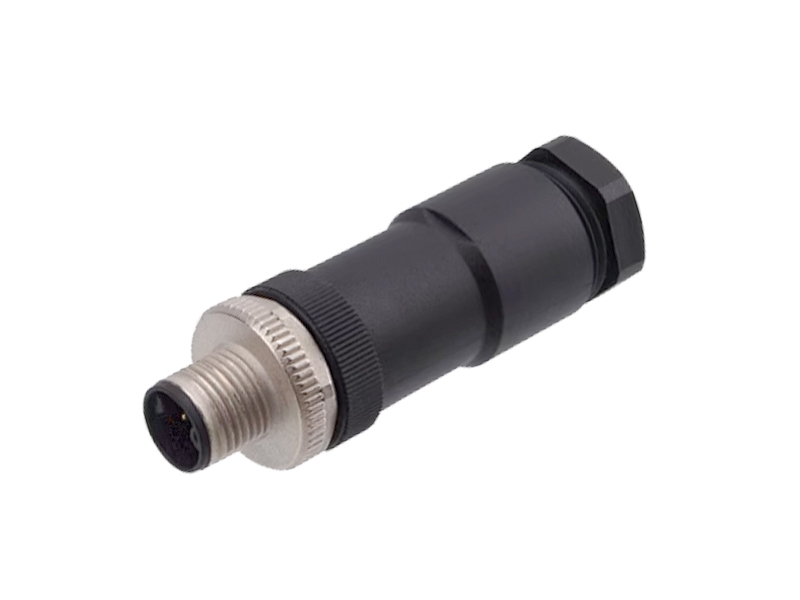 M12 K CODE 5PIN PLUG CONNECTOR