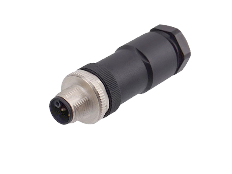 M12 L CODE 5PIN PLUG POWER CONNECTOR