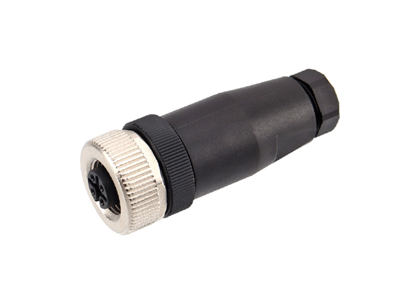 M12 SENSOR CONNECTOR 4PIN SOCKET