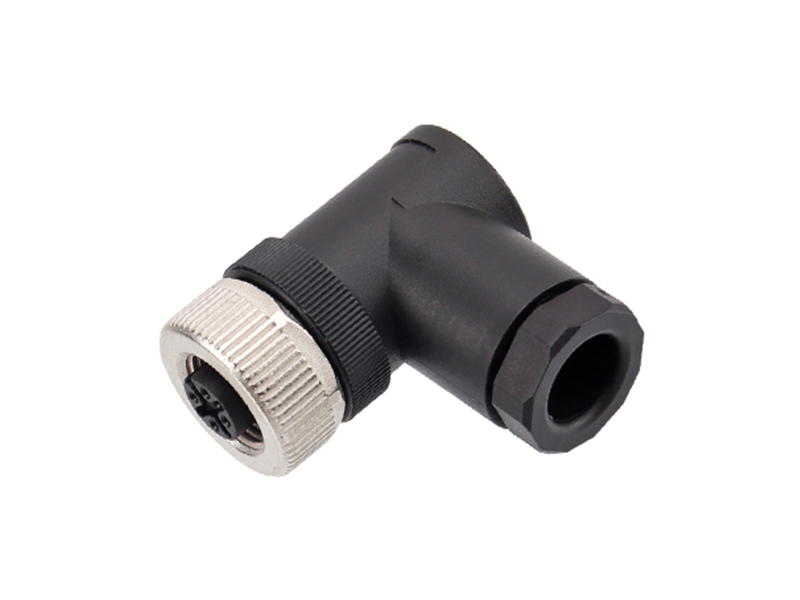 M12 SENSOR CONNECTOR 5PIN SOCKET ANGLE