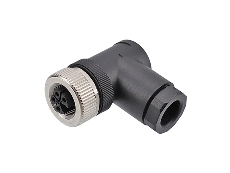 M12 K CODE 5PIN RIGHT ANGLE SOCKET