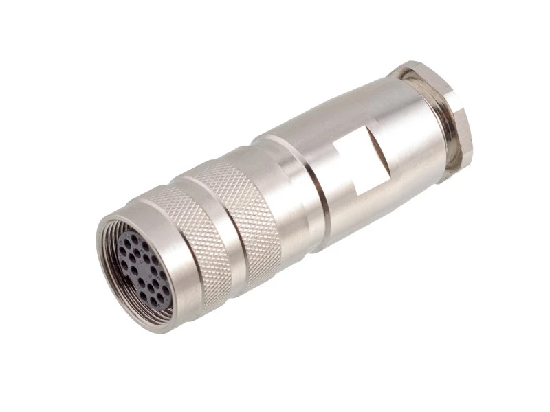 M16 SOCKET 19PIN WATERPROOF CONNECTOR