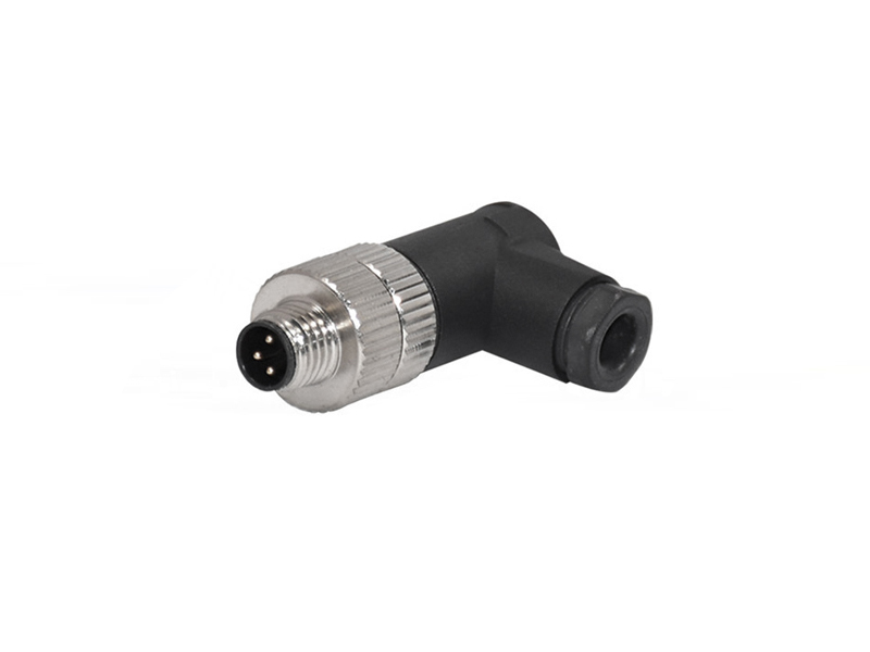 M8 SENSOR CONNECTOR 3PIN PLUG ANGLE