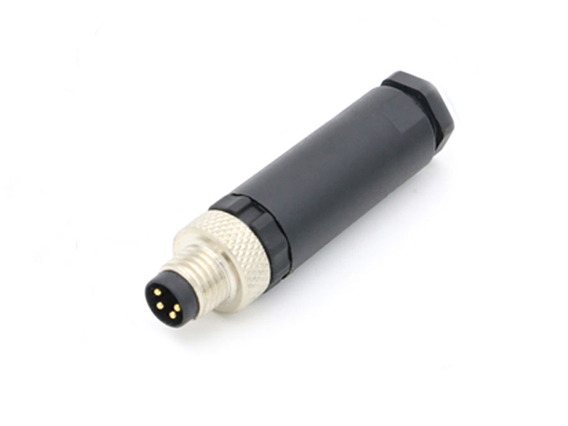 M8 SENSOR CONNECTOR 4PIN PLUG